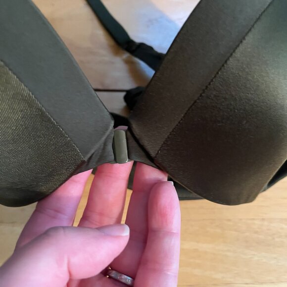 Victoria Secret Bra 34B Green  Racerback Front Closure - Picture 2 of 4